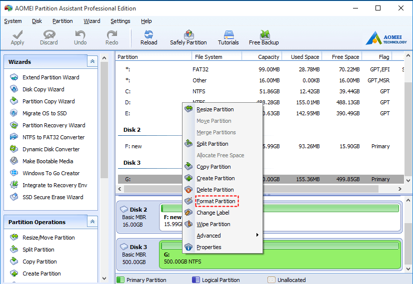 how to reformat wd easystore