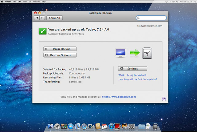 Backup software for mac and pc
